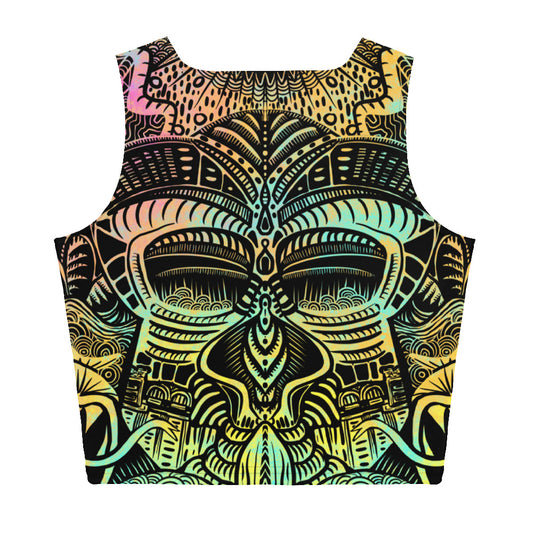 Skull Crop Top